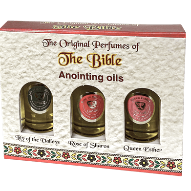 Holy Oil - Queen Esther Anointing Oil for Prayer with Biblical Spices, 0.34  fl oz | 10 ml Made in Israel (Queen Esther)