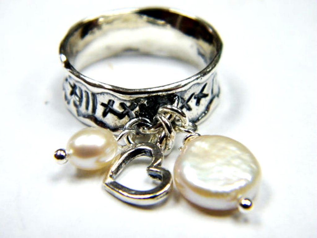 Sterling Silver Rings with Charms - Bluenoemi