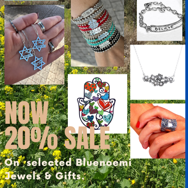 on sale jewels and gifts from Israel