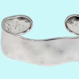 Cuff Bracelet made of sterling silver - Bluenoemi