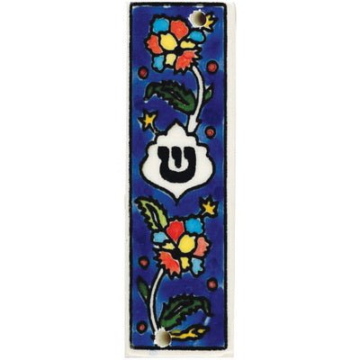 Bluenoemi Mezuzah for Door Jewish Gifts Home Blessing Israeli Gifts - Bluenoemi