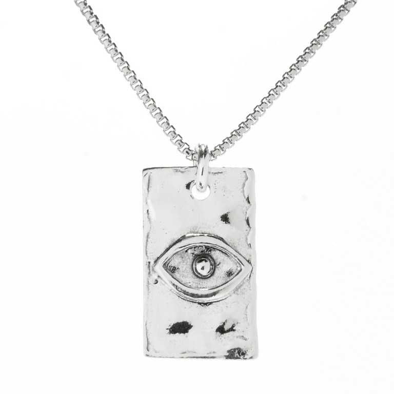 Evil Eye Pendant Necklace - Bluenoemi