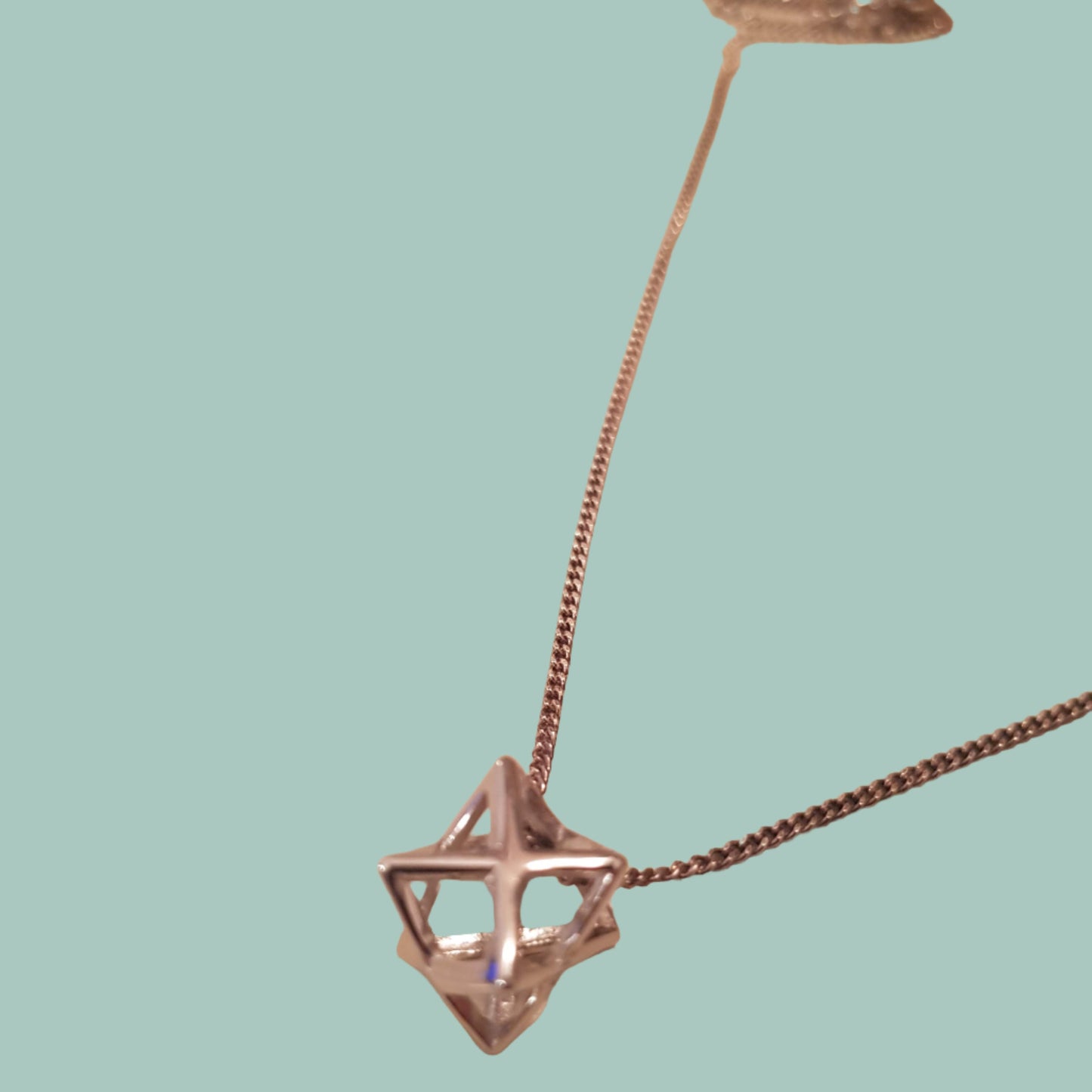 Merkaba Star of David Necklace - Symbolic jewelry. Merkava Necklaces - Bluenoemi