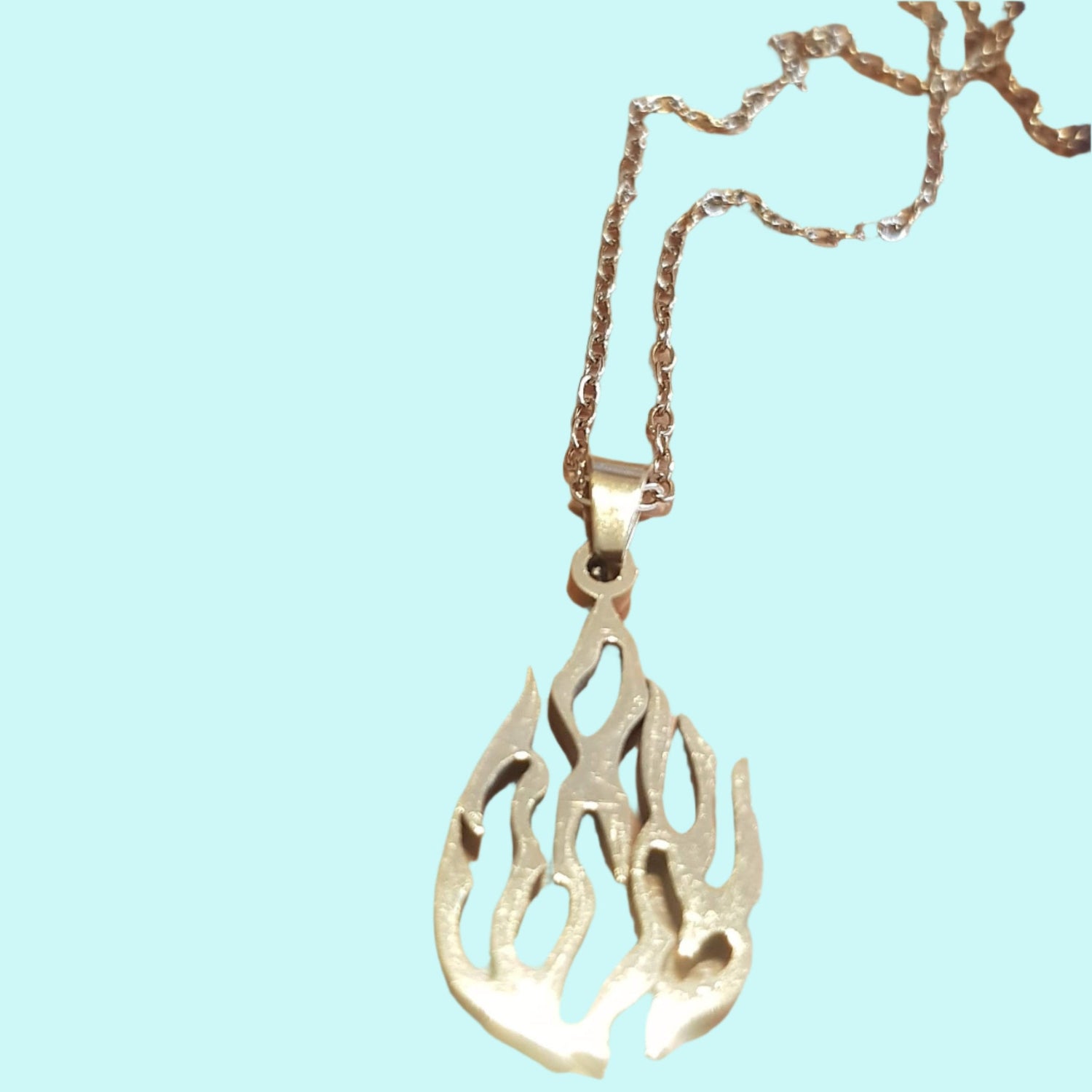 My Fire Esh Sheli necklace for woman goldfilled - Bluenoemi