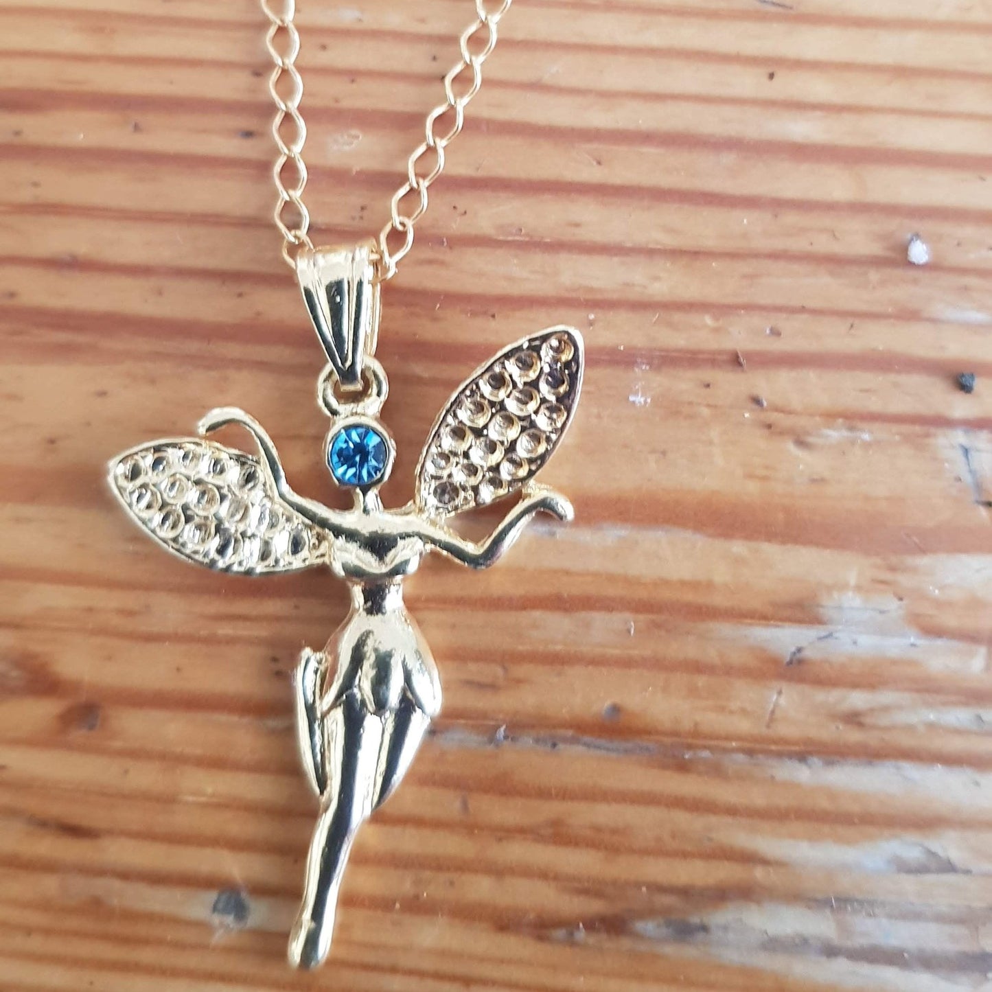 Necklace for women. Goldfilled pendant Fairy Necklace for Woman/ Girl. - Bluenoemi