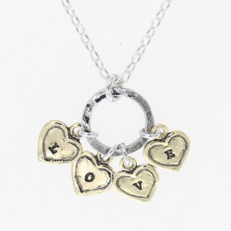 Hearts Charms Necklace: Expressing Love and Affection - Bluenoemi