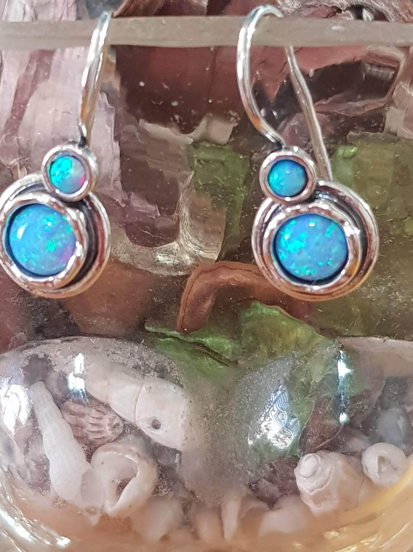 High quality silver earrings. Handmade earrings for sale. - Bluenoemi