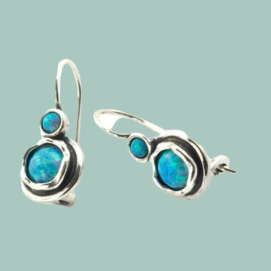 High quality silver earrings. Handmade earrings for sale. - Bluenoemi