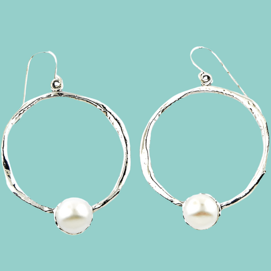 sterling silver hoop earrings near me dangle earrings - Bluenoemi