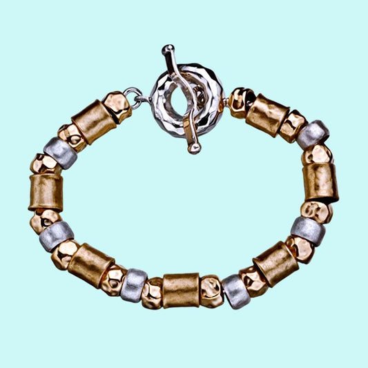 Silver and goldfilled bracelet sterling silver bracelets. Elegant bracelets. - Bluenoemi