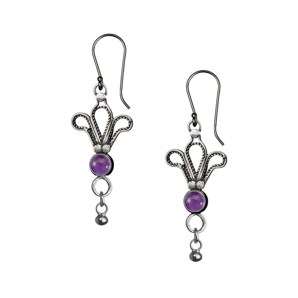 Bohemian Jewelry. Sterling silver earrings - Bluenoemi