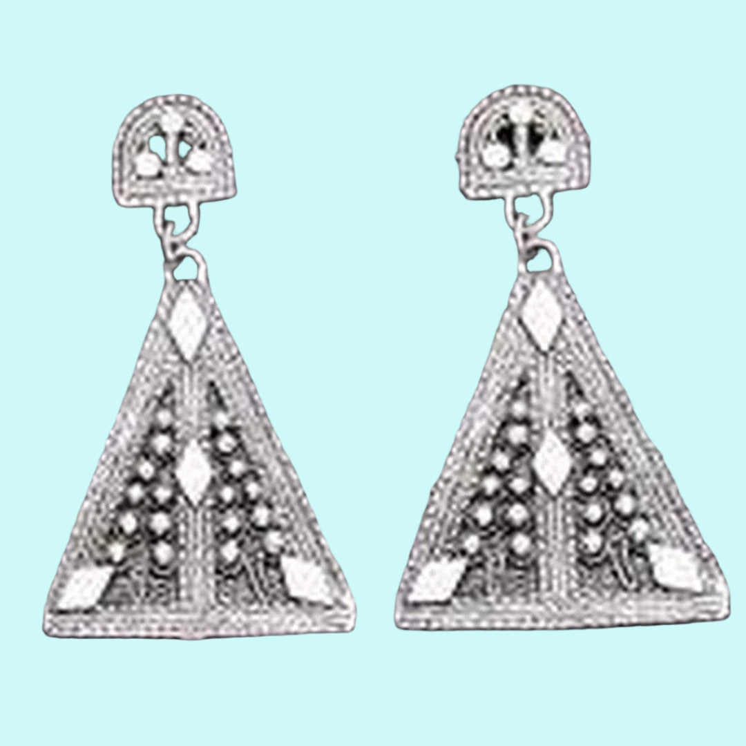 Filigree silver earrings - Bluenoemi