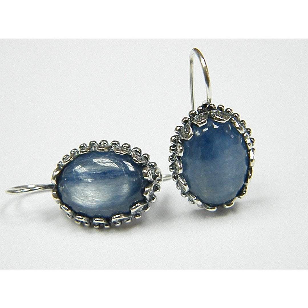 Silver earrings / earrings for woman / dangle earrings - Bluenoemi