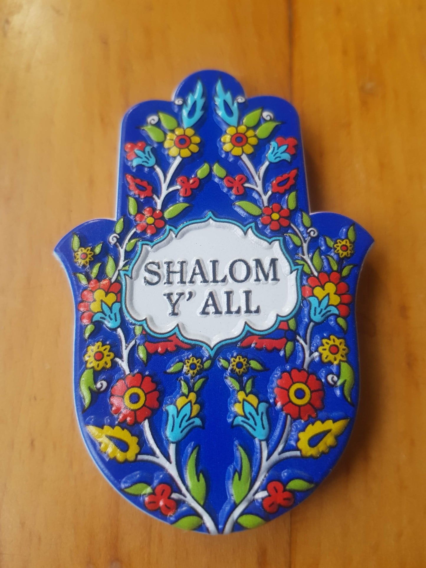 Israel Fridge magnet Hamsa Mazel magnet. Jewish gifts. Passover gift. Hanukkah. - Bluenoemi