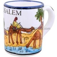 Large Mugs Handpainted Ceramics - Bluenoemi