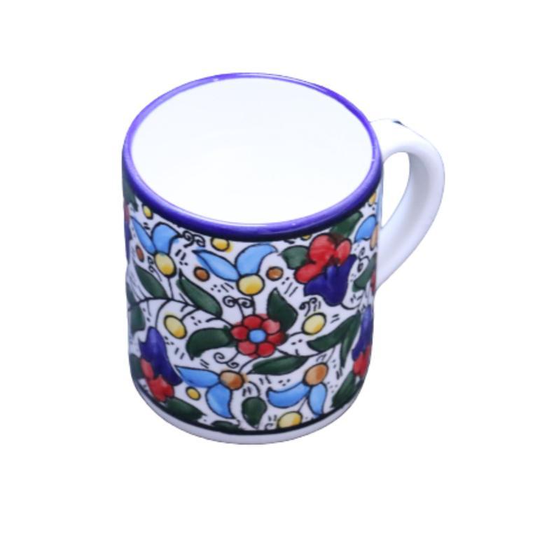 Large Mugs Handpainted Ceramics - Bluenoemi