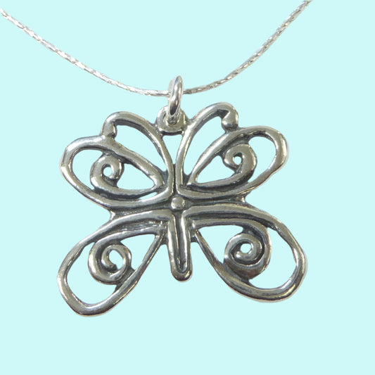 Butterfly Pendant for Woman Israeli Meaningful Necklaces - Bluenoemi