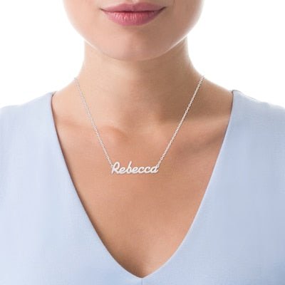 English Name Necklace. 925 Sterling Silver / Goldfilled - Bluenoemi