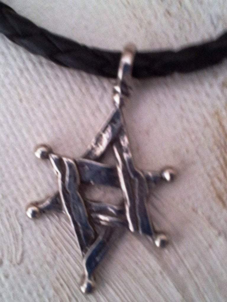 Bluenoemi Jewelry necklaces Silver  Star of David Pendant sterling silver handcrafted in Israel