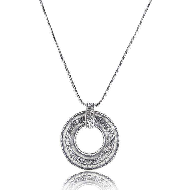 Sterling silver necklace bohochic jewel Israeli Jewelry for woman - Bluenoemi