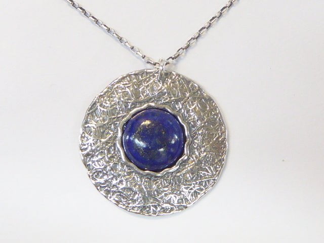 Sterling Silver Pendant Necklace for woman - Bluenoemi