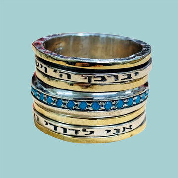 Spinner ring verses and opals
