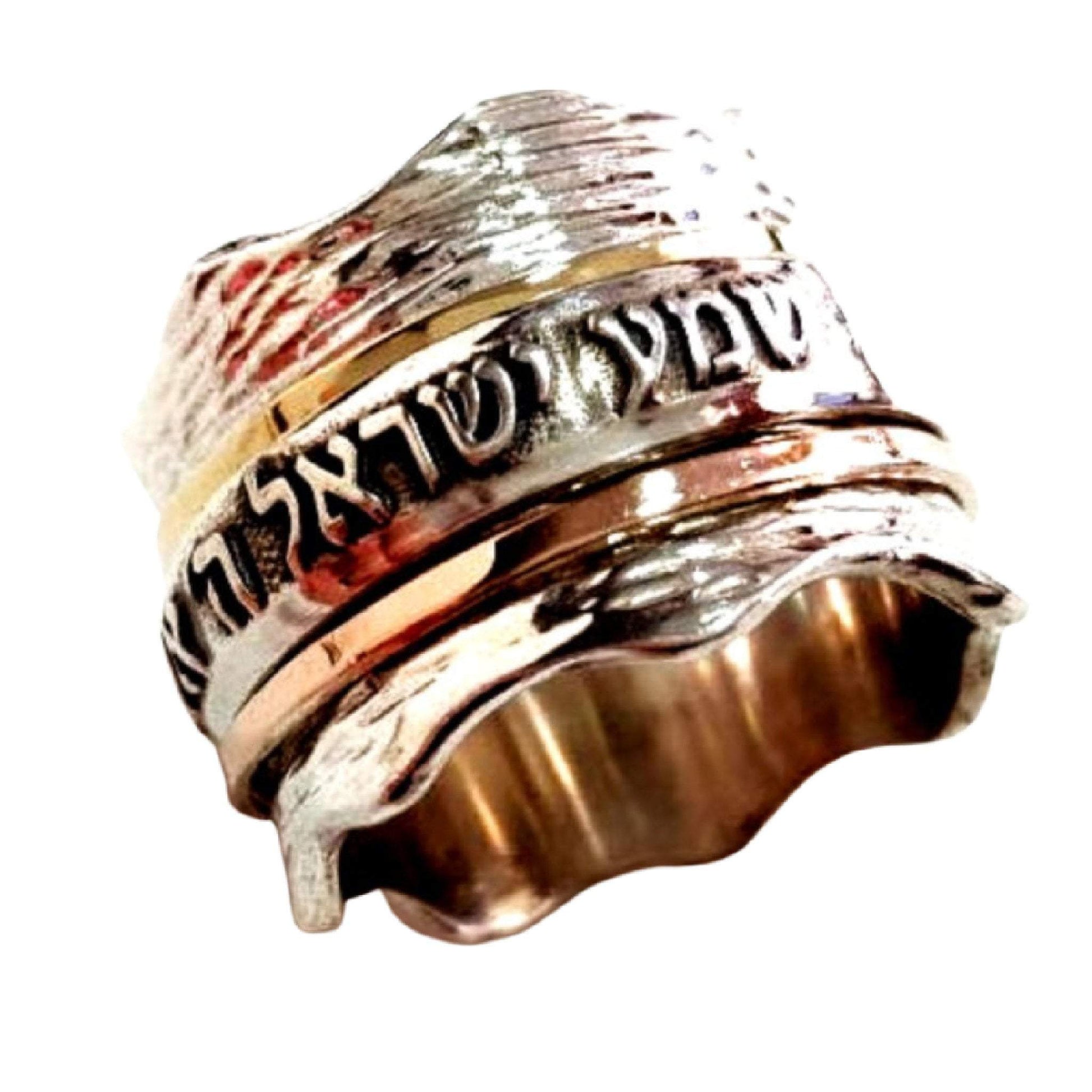 Spinner rings from Israel Beautiful romantic spinner rings for women. - Bluenoemi