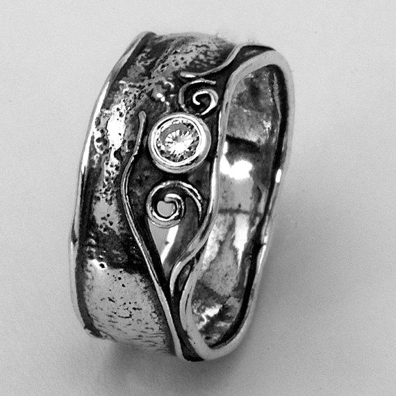 Israel ring silver rings for women, sterling silver ring for women, sterling silver Israeli jewelry - Bluenoemi