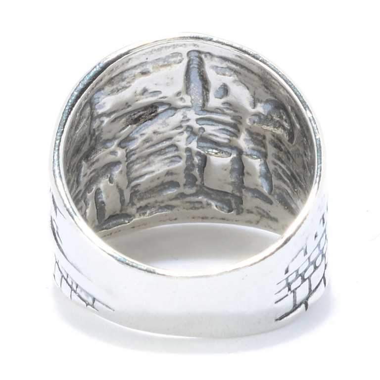 Bluenoemi Sterling Silver Ring for Woman and Man with Jerusalem View - Bluenoemi