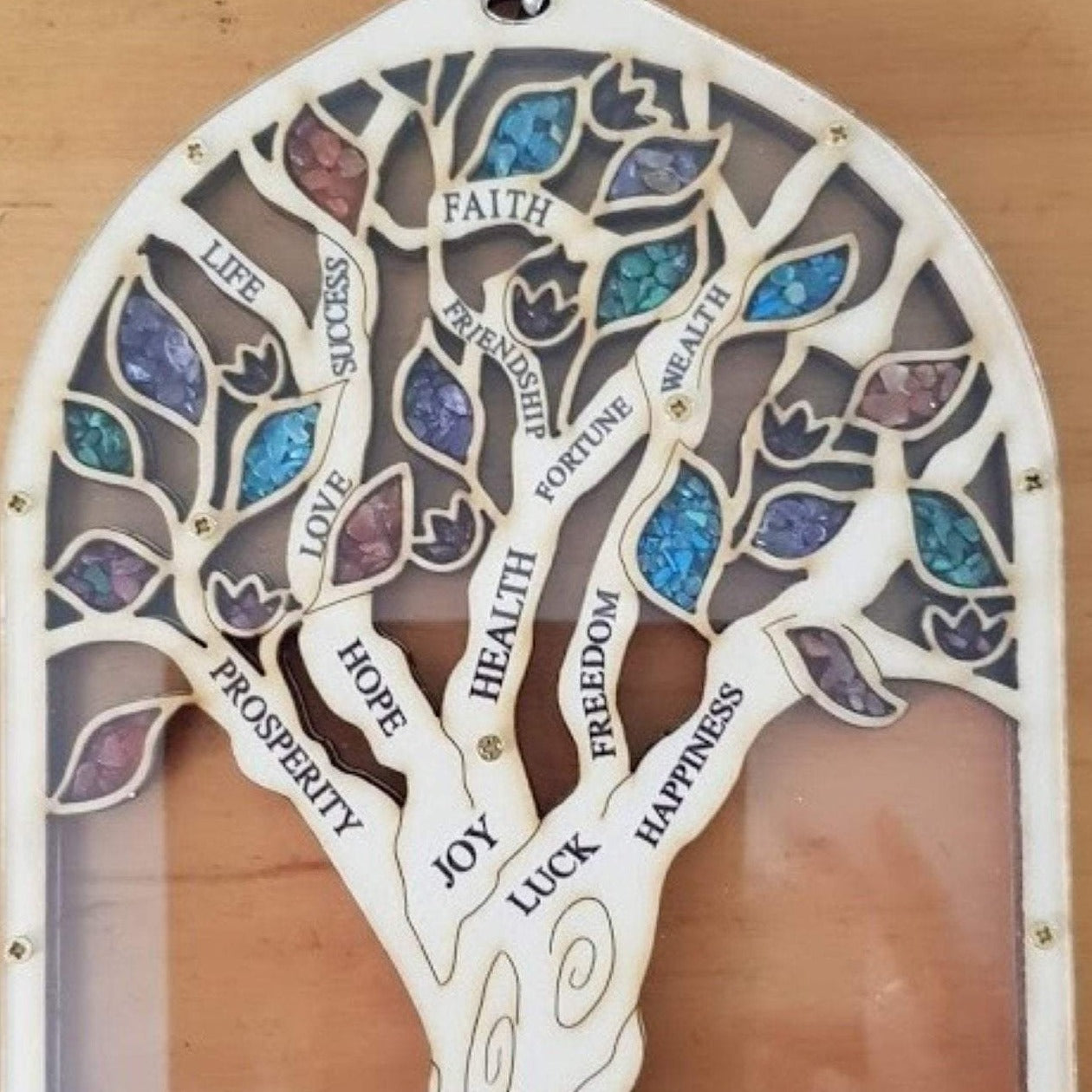 Bluenoemi Tree of Life Blessings for Home Wall Hanging Farmhouse Design - Bluenoemi