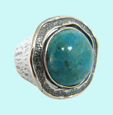 Timeless Beauty: Sterling Silver Turquoise Ring by Bluenoemi – A Stunning Ring for Women - Bluenoemi