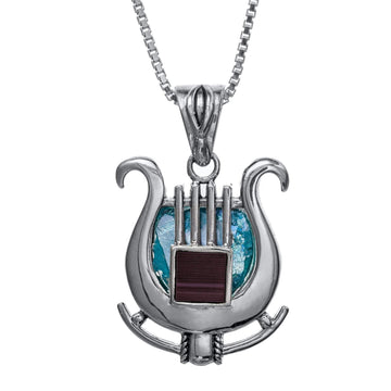 Nano Bible Harp necklace