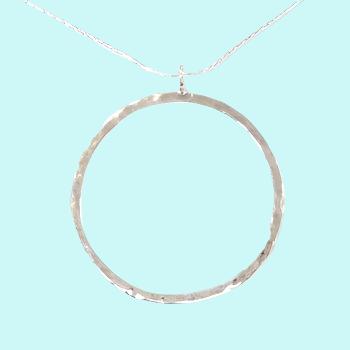 Sterling Silver necklace / silver jewelry / stylish silver necklace - Bluenoemi