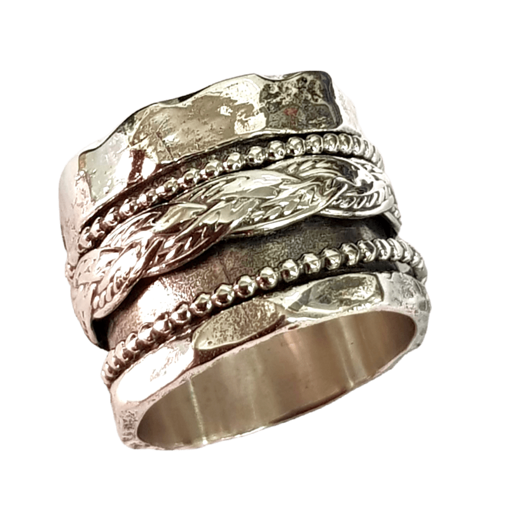 Bluenoemi Sterling Silver Rings for Woman Spinning ring - Bluenoemi