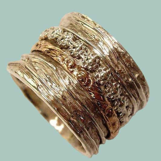 Spinner Ring for woman silver gold rings - Bluenoemi