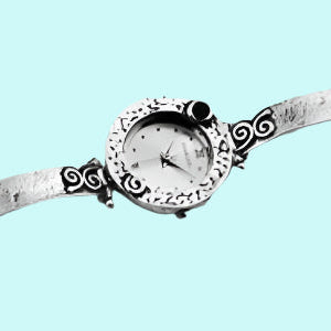 Bluenoemi Jewelry - Sterling Silver Watch for Woman Japanese Movement. - Bluenoemi