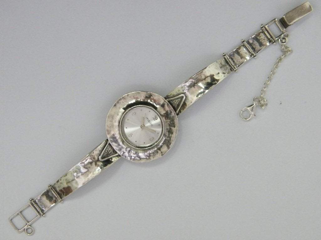 Sterling Silver Watch for Woman. Handcrafted Watches with Japanese Myota. NEW - Bluenoemi