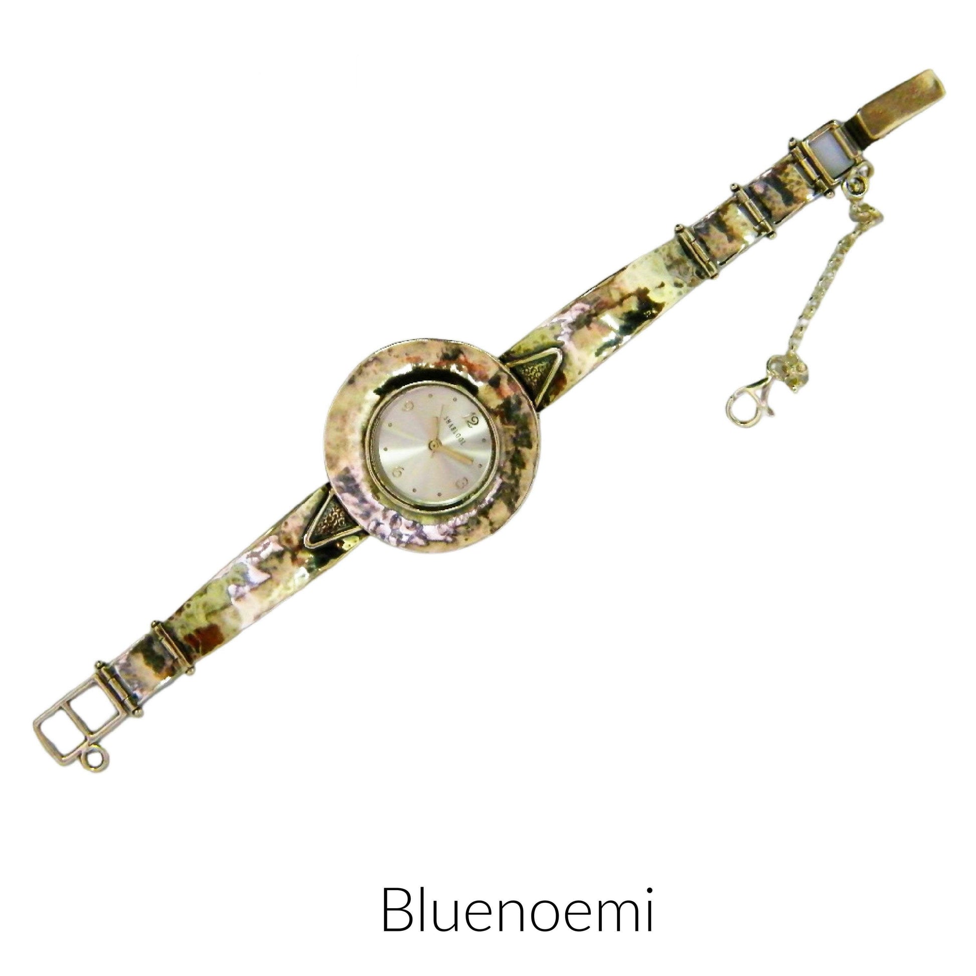 Sterling Silver Watch for Woman. Handcrafted Watches with Japanese Myota. NEW - Bluenoemi