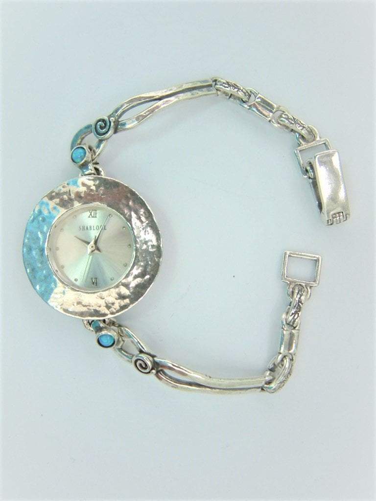 Sterling Silver Watch for woman Handcrafted Watches Japanese Myota - Bluenoemi